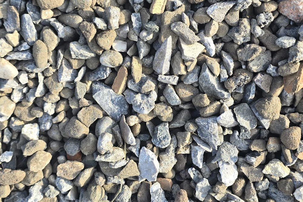 photo de gravier recylcé