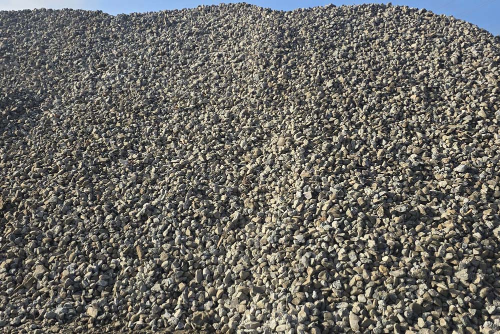 photo de gravier recylcé