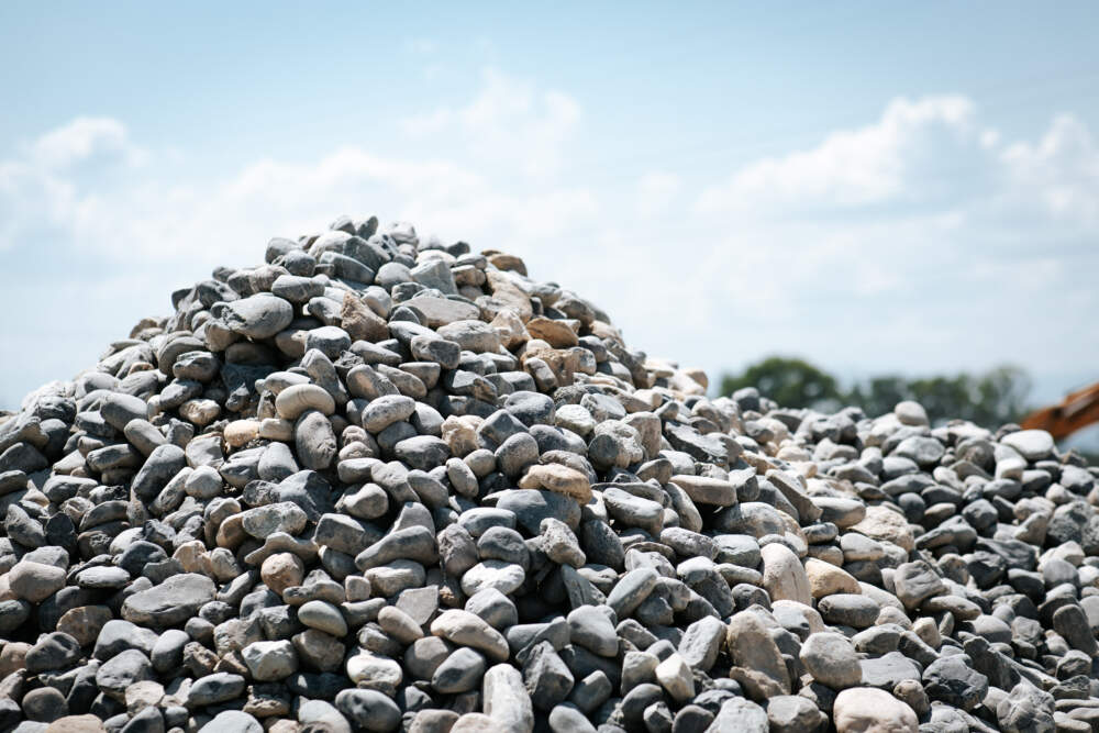 photo de gravier roulé lavé