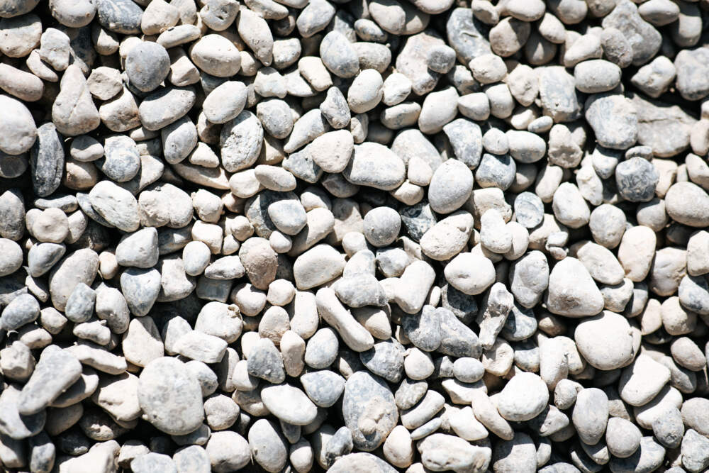 Photo de gravier roulé lavé