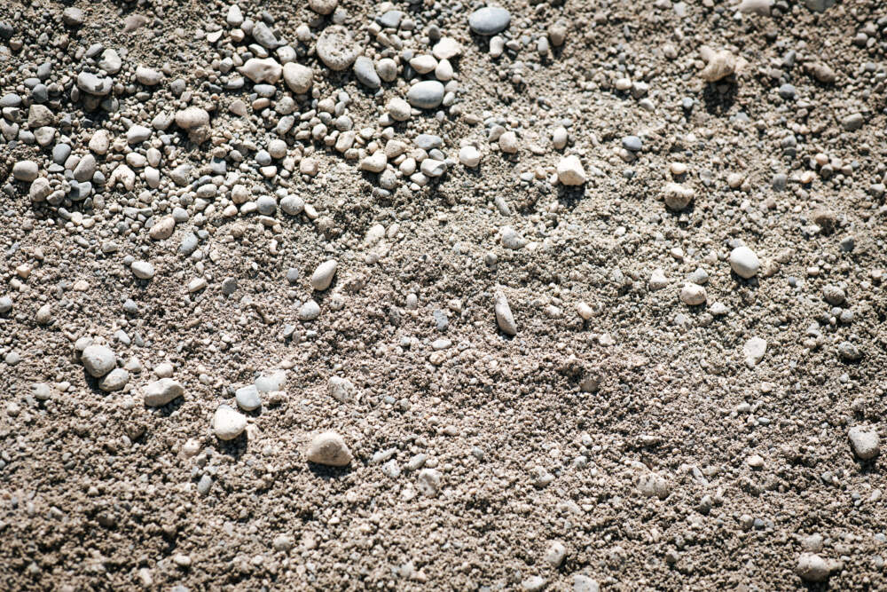 Photo de gravier béton