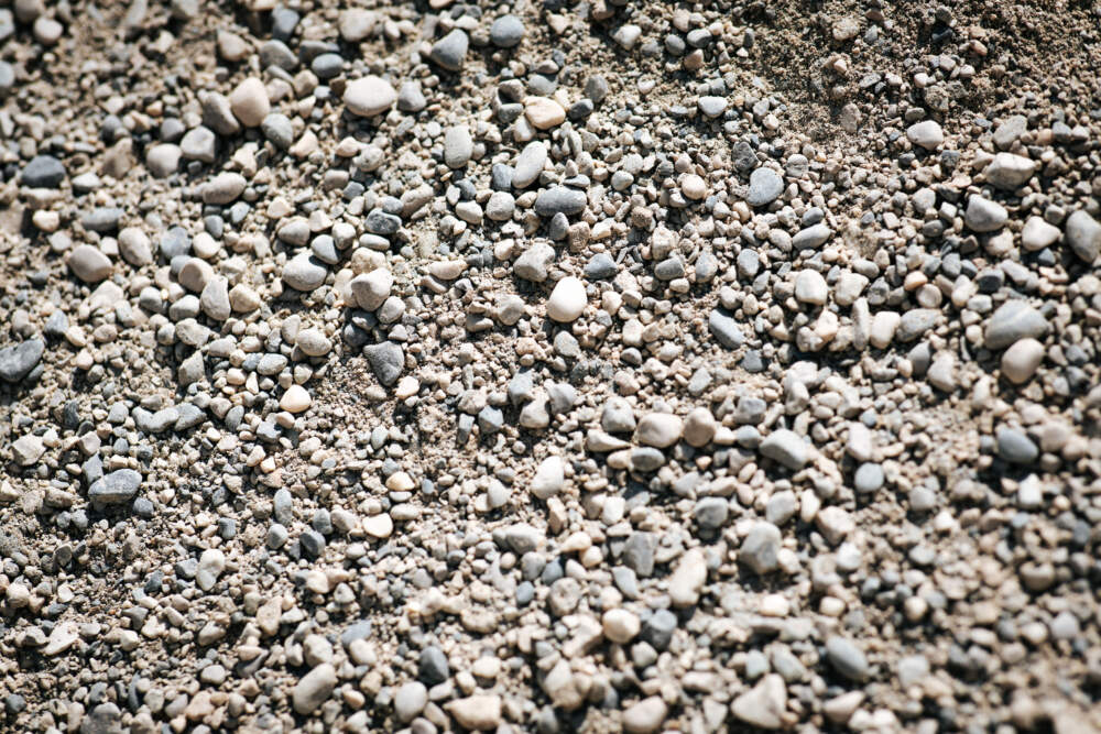 Photo de gravier béton